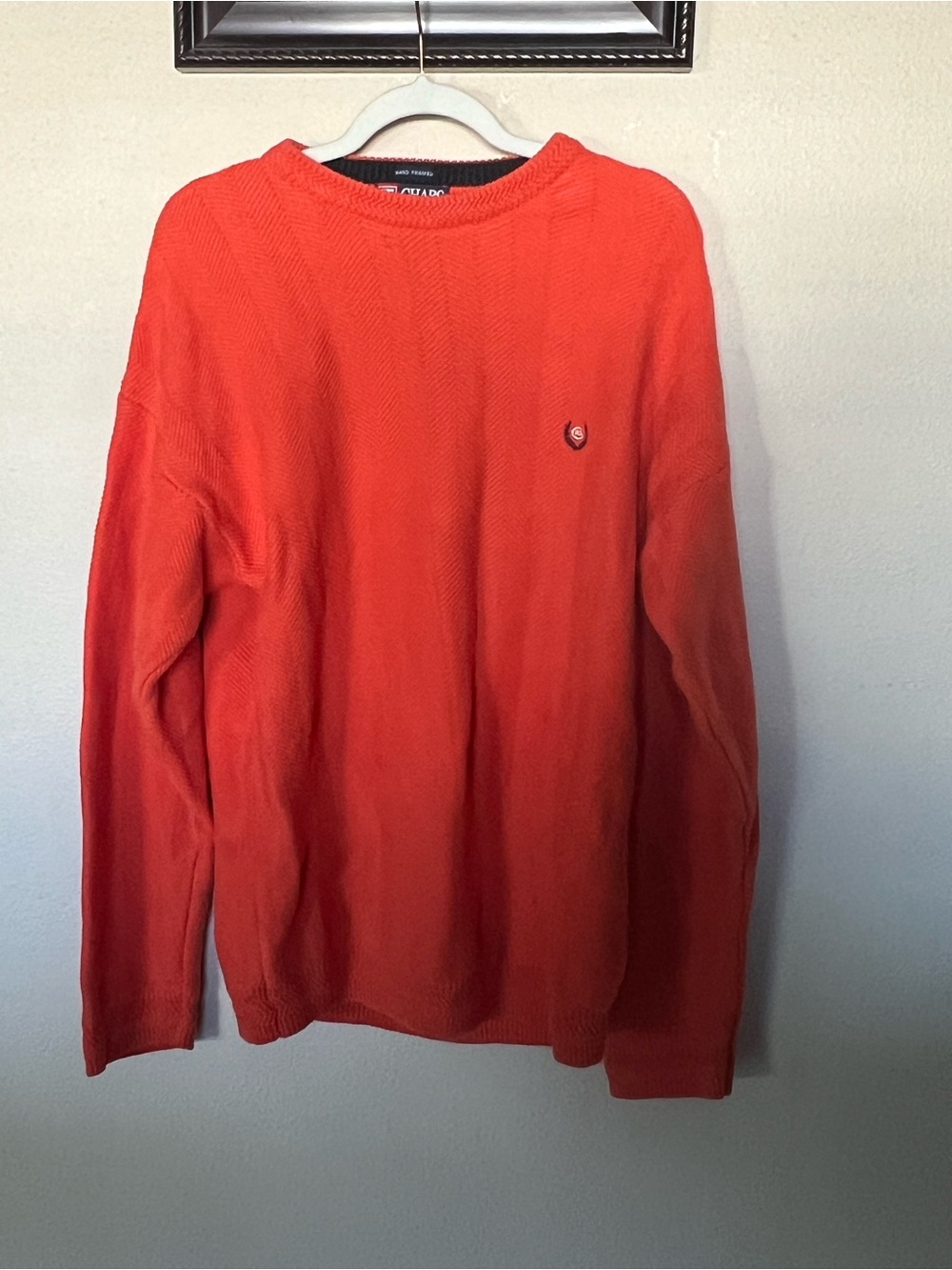 Ralph Lauren Vintage Men's Crewneck Sweater - Orange